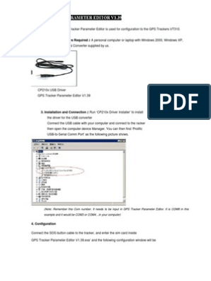 vt310 parameter editor